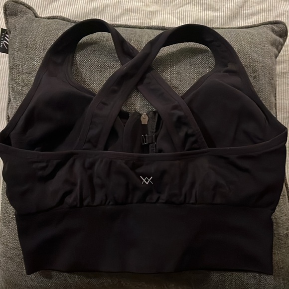 Black Sports Bra by Vina (XL) - Picture 2 of 5